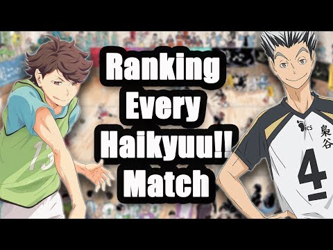 Ranking Every Match in Haikyuu!!