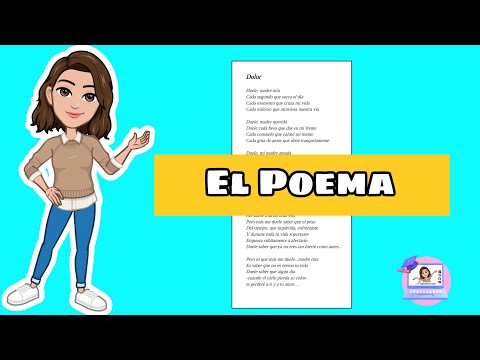 ✅  EL POEMA | Estructura, Función, Tipos y Características.