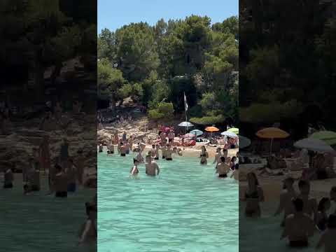 Beach Mallorca, Spain | Playa de Illetes - Cala Xinxell | Summer 2023 #beach #spain #travel