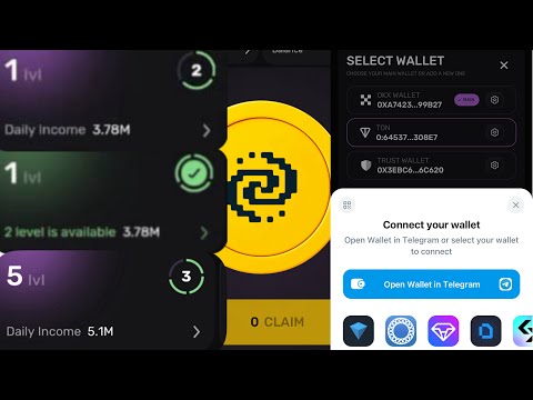 PixelTap Update: How to level up and verify your PixelTap Game | Connect Ton wallet on PixelTap