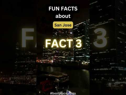 San Jose Fun Facts #places #citytour #funfacts #sanjose