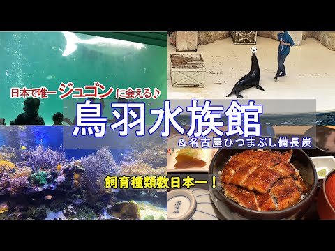 【三重旅7・最終】鳥羽水族館 ＆ 名古屋ひつまぶし備長炭