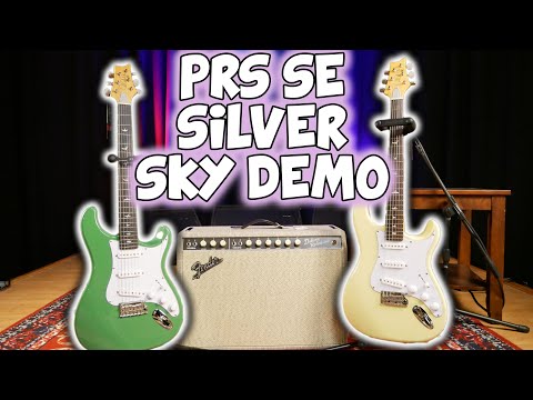 PRS SE SILVER SKY BLEW OUR MINDS!!