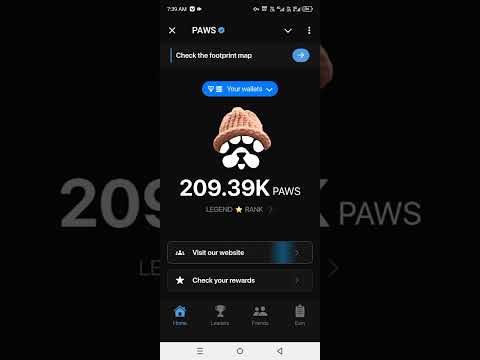 Paws Solona Wallet Connect Guide  Paws Verify Via Paws Web New Task  How to Claim PAWS AIRDROP