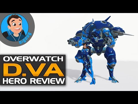 Overwatch D.VA Review. Overwatch Hero Guide D.VA gameplay!