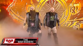 The War Raiders Entrance - WWE Monday Night Raw, November 18, 2024