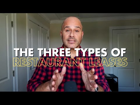 The Three Types of Restaurant Leases