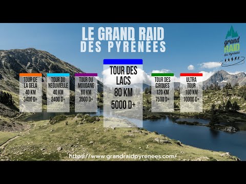 Grand Raid des Pyrénées 2024 - Tour des Lacs Parcours - Trail GRP