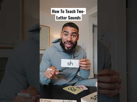 How To Teach Two-Letter Sounds #shorts