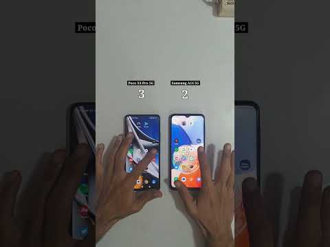 Poco X4 Pro 5G vs Samsung A14 5G Speed Test Comparison #shorts #viral #youtubeshorts #shortvideo