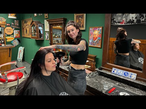 Ultimate Relaxation Haircut & Blow-Dry | ASMR Haircut and Scalp Massage with Sarah