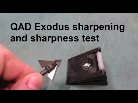 QAD Exodus Sharpening and sharpness evaluation