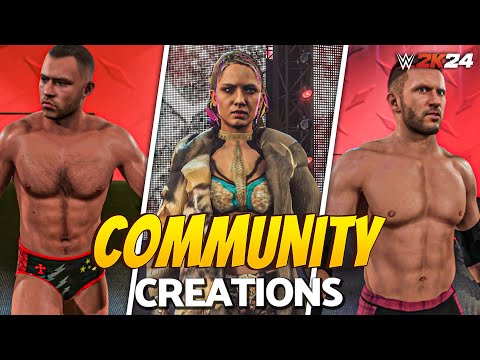 Best COMMUNITY CREATIONS in WWE 2K24 | Guilia, Jamie Hayter, Mike Bailey & more! | Ep. 12