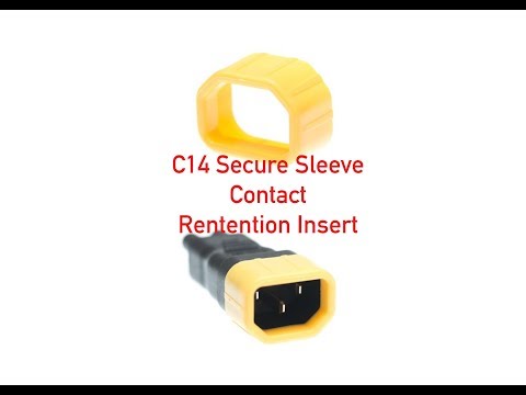 C14 Secure Sleeve Contact Retention Insert P#1043