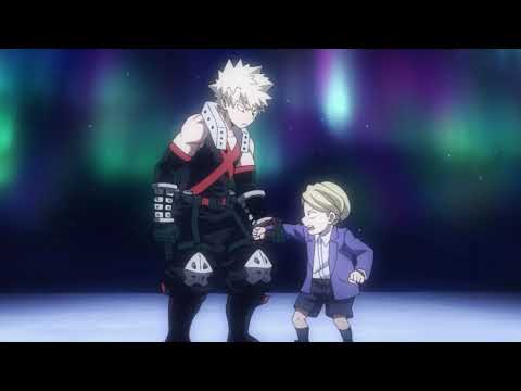 The two times Bakugo was actually good with kids