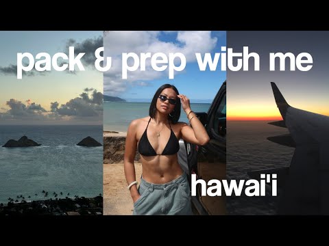 PACK & PREP w/ me for hawai'i: beauty errands, sephora haul, glow up