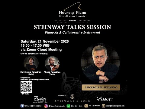 Steinway Talk Session - Piano As A Collaborative Instrument with Iswargia R. Sudarno