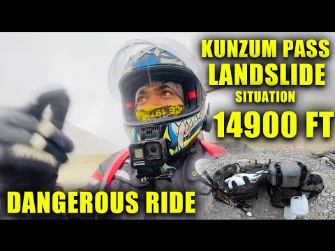 MOST ADVENTUROUS 🔥 DAY OF MY LIFE | DANGEROUS KUNZUM PASS SPITI | ATAL TUNNEL | Xpulse 200 | Kannada