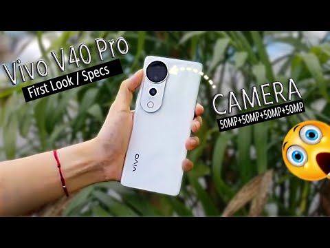 Vivo V40 Pro indian varient  ⚡Firs look & Specs⚡ | Segment killer Phone?