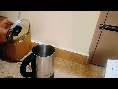 Prestige PKSS 1.5 Stainless Steel Electric Kettle 1.5 L, (Silver & Black) | unboxing kettle