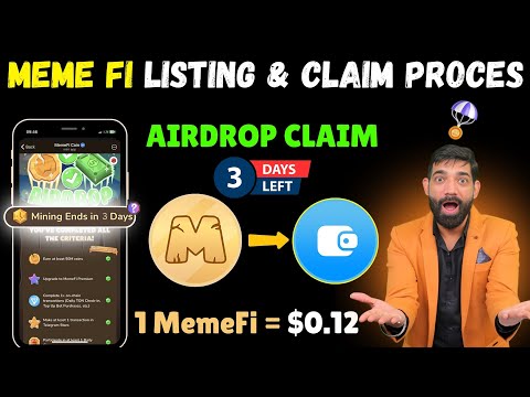 MemeFi Mining Stop 🛑 | MemeFi withdrawal News | MemeFi Distribution Airdrop | MemeFi Latest News