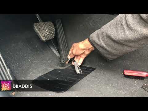 E90 Gas Pedal broke when I was driving removed & install