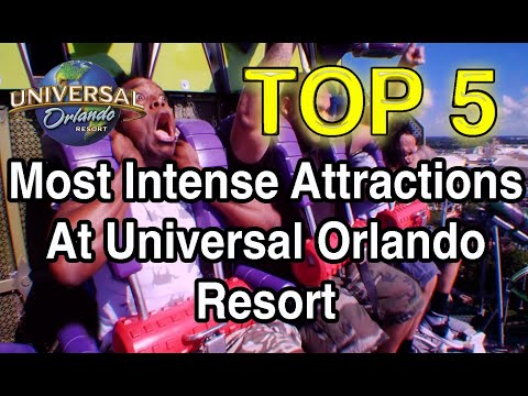 Top 5 Most Intense Attractions At Universal Orlando Resort