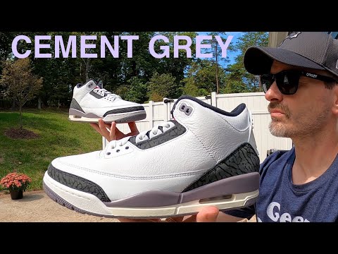 Air Jordan 3 - CEMENT GREY