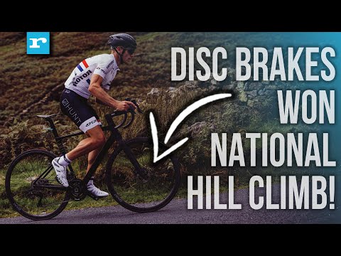 A Closer Look At The National Hill Climb Winning Bike - Are Rim Brakes DEAD!?