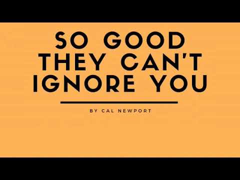 So Good They Can't Ignore You by Cal Newport   Audiobook m8svx5CZWfk