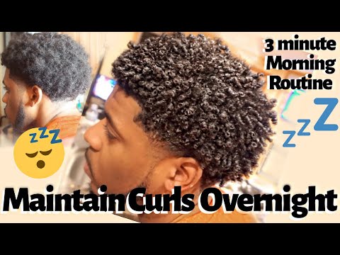 Men's Curly Hair Tutorial pt.3 | MAINTENANCE ROUTINE