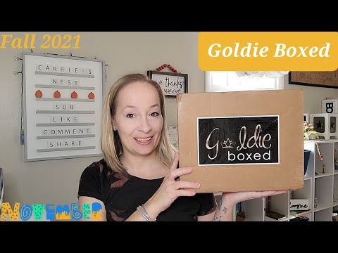 Goldie Boxed Unboxing for Fall 2021• With discount code #goldieboxed #goldieboxedfall2021