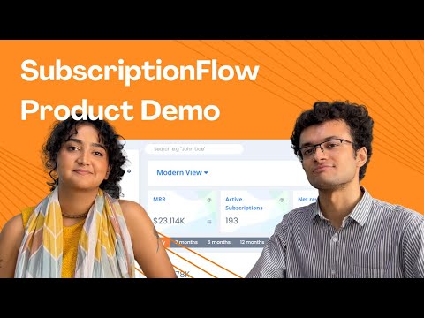 SubscriptionFlow Product Demo