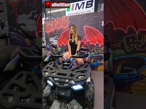 LILIANA LOPEZ CON MB MOTOS EN EXPOMOTO ... JULIOTITLAN ...