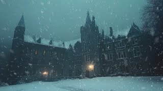 The Old House in a Winter Day - Blizzard Sounds | Brisk Snow Gusts & Crisp Winter Blasts for Relax