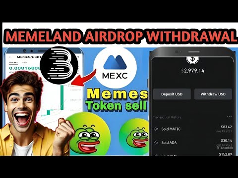 Memeland Token Withdrawal Start | Memeland wallet connect Open | Memeland Withdrawal Update