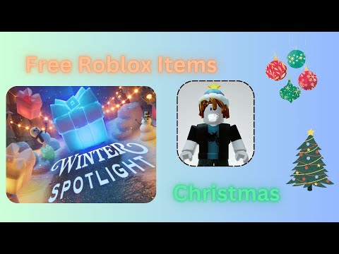 How to get new free roblox items in the Spotlight Event? #roblox