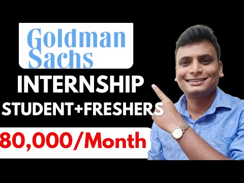 Goldman Sachs Freshers Hiring 2024 2025 2026 Internship 2024 batch | Goldman Sachs Off Campus Hiring