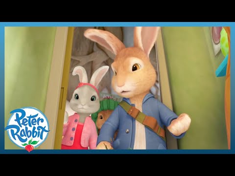 @OfficialPeterRabbit - 😱🐰 Cottontails ESCAPE! 🐰😱 | Cartoons for Kids