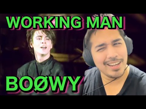 【海外の反応】BOØWY / WORKING MAN - Reaction Video -［リアクション動画］［メキシコ人の反応］