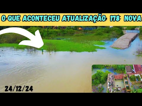 Atualização 178 da mina 18 da BRASKEM no Mutange | Maceió | Alagoas Brasil | visto de cima em 4K