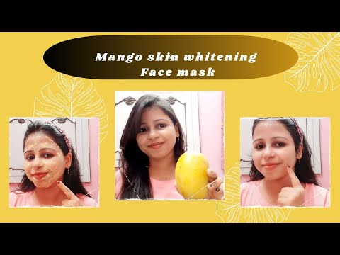 आम से पाए बेदाग गोरी निखरी त्वचा । Mango Face Mask For Spotless, Tan Removal, Wrinkle Free Skin