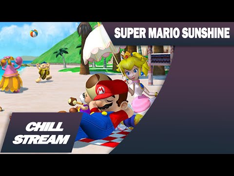 Vell Plays: Super Mario Sunshine- Chill Stream - Did You Know Delfino means GameCube?