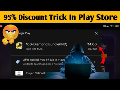 95% Off On Play Store 2024 |How To Get 95% Off In Play Store | 95% Offer Playstore  Free Redeem Code