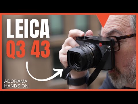 New Leica Q3 43 F2 APO in a Studio Environment with Daniel Norton