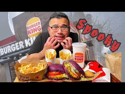 Burger King Aadams Family Halloween Feast