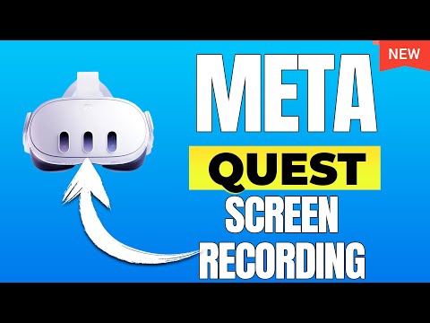 How to Record Video on Meta Quest 3 (Screen Record with Mic)