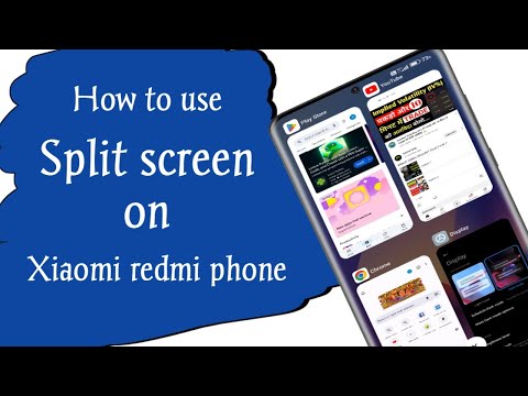 How to use split screen on xiaomi redmi phones