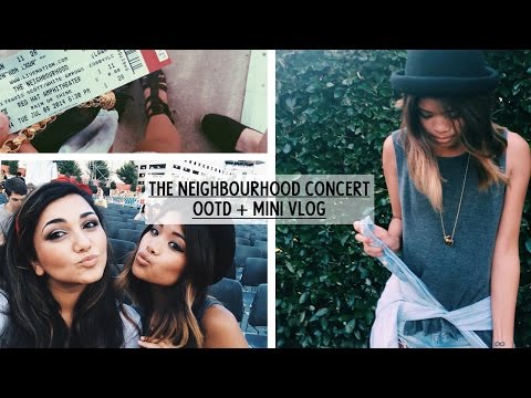 THE NBHD CONCERT OOTD + MINI VLOG