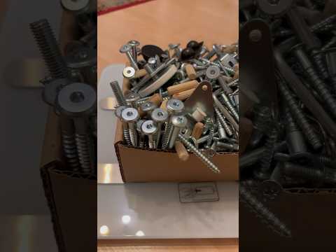 #shortoftheday #ikea #screws #fasteners #diycrafts #diy